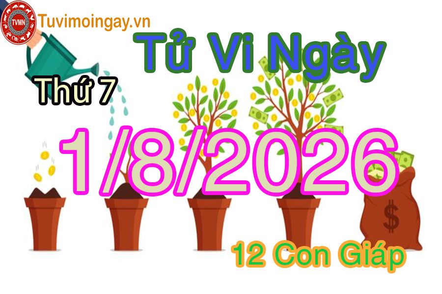 Xem bói ngày 1-8-2026 Thứ 7 Xem bói ngày 1-8-2026 Thứ 7