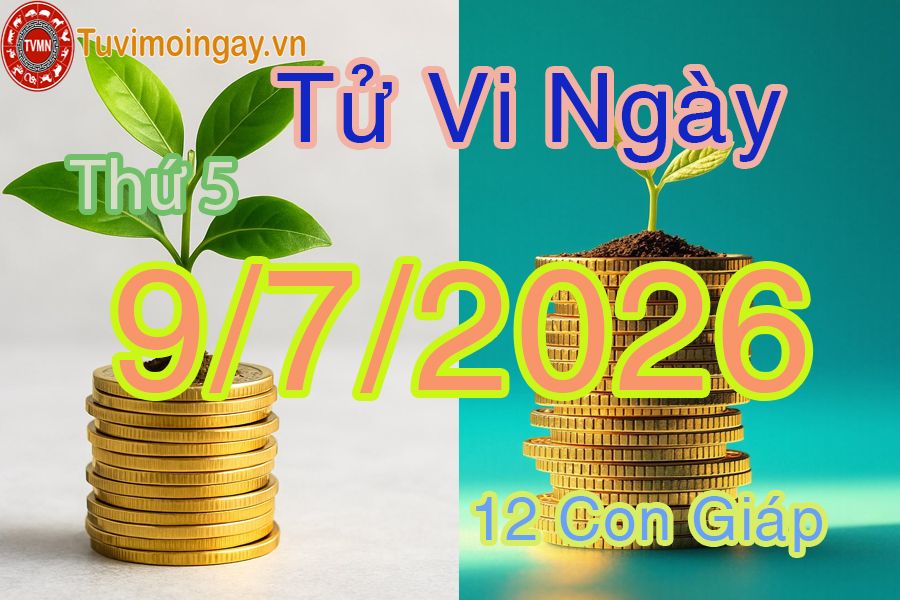Xem bói ngày 9-7-2026 Thứ 5 Xem bói ngày 9-7-2026 Thứ 5