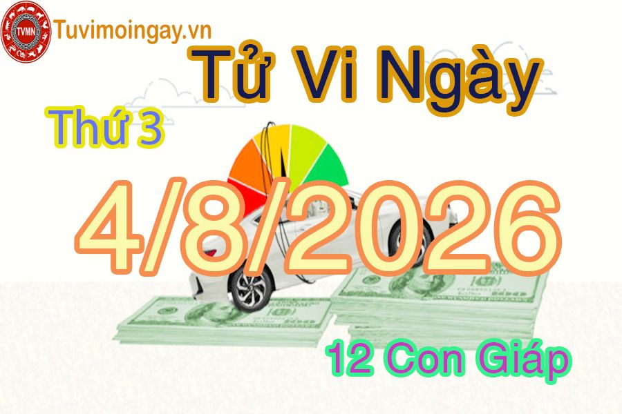 Xem bói ngày 3-8-2026 Thứ 2 Xem bói ngày 4-8-2026 Thứ 3