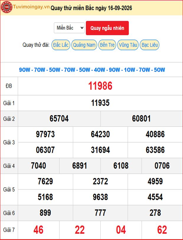 Quay Thử XSMB 16/9/2026 SXMB KQ XSMB Thứ 4 dự đoán xsmb ngày 16 tháng 9 năm 2025 tối nay Quay Thử XSMB 16/9/2026 SXMB KQ XSMB Thứ 4 dự đoán xsmb ngày 16 tháng 9 năm 2025 tối nay