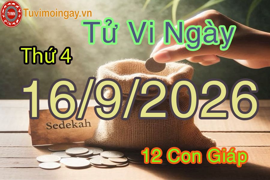 Xem bói ngày 16-9-2026 Thứ 4 Xem bói ngày 16-9-2026 Thứ 4