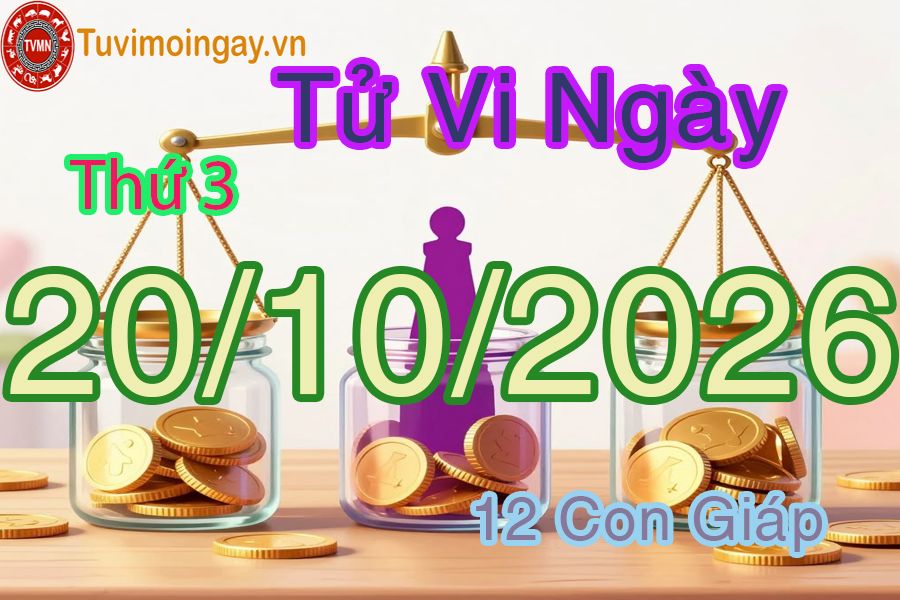 Xem bói ngày 20-10-2026 Thứ 3 Xem bói ngày 20-10-2026 Thứ 3