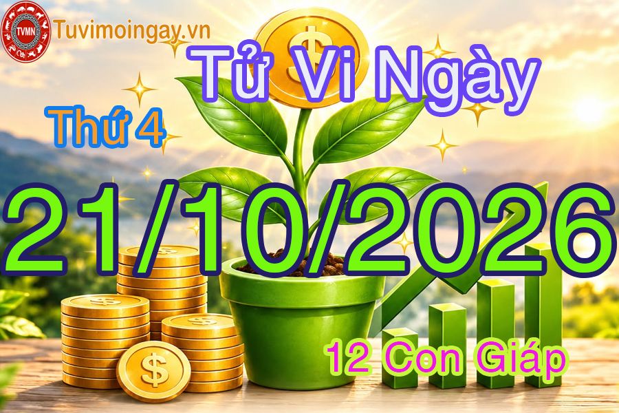 Xem bói ngày 21-10-2026 Thứ 4 Xem bói ngày 21-10-2026 Thứ 4