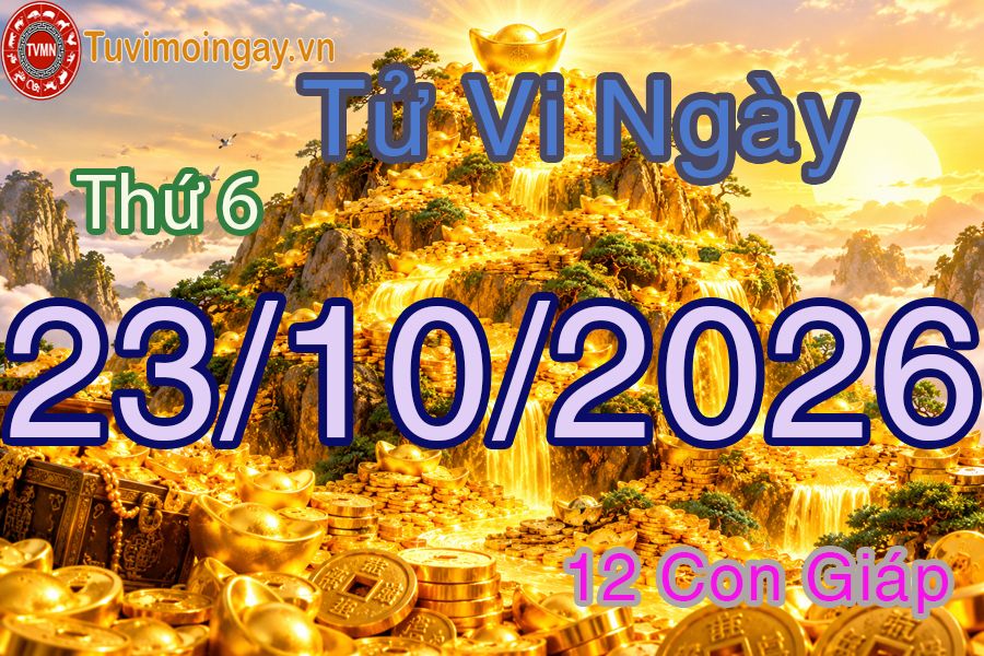 Xem bói ngày 23-10-2026 Thứ 6 Xem bói ngày 23-10-2026 Thứ 6