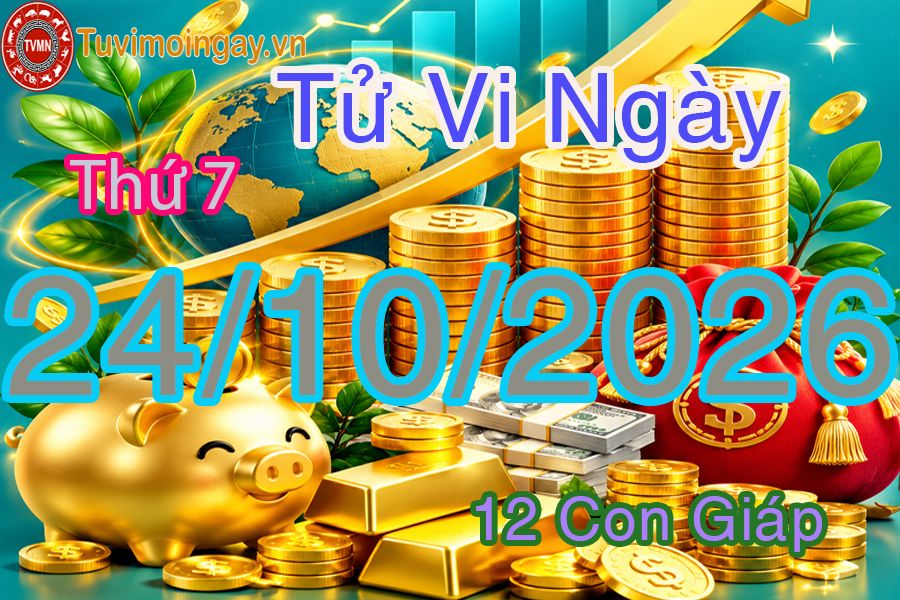 Xem bói ngày 24-10-2026 Thứ 7 Xem bói ngày 24-10-2026 Thứ 7
