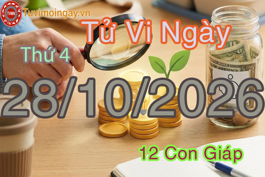 Xem bói ngày 28-10-2026 Thứ 4 Xem bói ngày 28-10-2026 Thứ 4